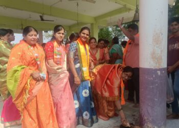 प्रभाग 9 चे उमेदवार योजना दत्तात्रय पाटील यांच्या प्रचाराचा प्रभावी शुभारंभ उत्स्फूर्त प्रतिसादाने परिसरात निवडणुकीची रंगत