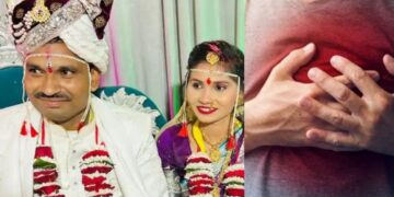 लग्न लागलं अन् दोन तासात नवरदेवाचा ह्रदयविकाराच्या झटक्याने मृत्यू, कुटुंबियांना सावरणेही झाले कठीण