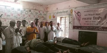 वाडे येथे धन निरंकार मंडळामार्फत रक्तदान शिबीर. ४० रक्तदात्यांनी केले रक्तदान.!!!