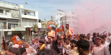 भडगाव नगरपरिषद निवडणुकीत शिवसेनेचा दणदणीत विजय; रेखाताई मालचे लोकनियुक्त नगराध्यक्षपदी विजयी तर भाजपाच्या सुशीलाबाई पाटील पराभुत.!!!