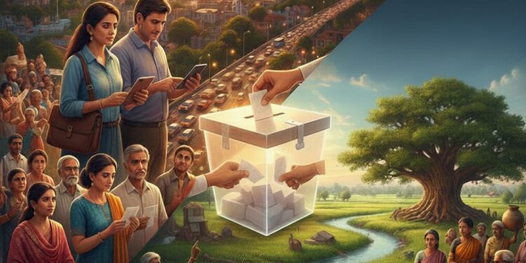 लेख – ग्रामकौलाचा इशारा आणि महानगरांची निर्णायक कसोटी