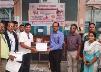 सिकलसेल सप्ताह निमित्त जिल्हा परिषद जळगाव येथे रक्तदान शिबिर संपन्न.!!!