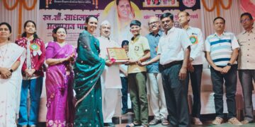 भडगांव येथील दर्शन विठ्ठल पाटील याची ‘साधनाई गुणवंत्त विद्यार्थी’ म्हणून हॅट्रिक