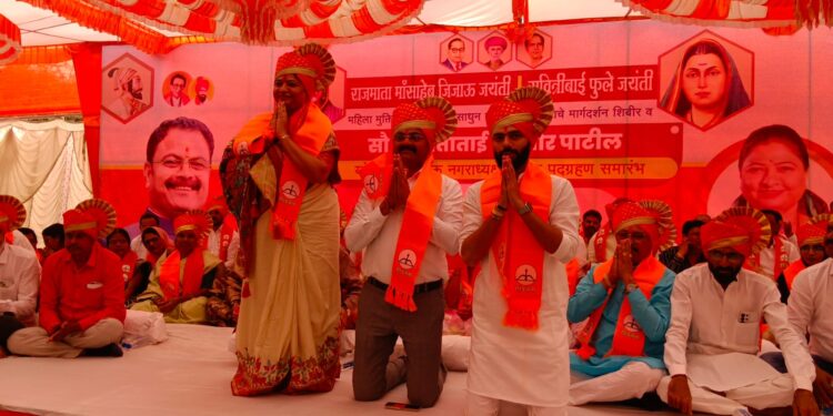 पाचोरा नगरपालिकेवर शिवसेनेचा भगवा लोकनियुक्त नगराध्यक्ष सुनीता ताई पाटील यांचा भव्य पदग्रहण सोहळा उत्साहात संपन्न.!!!