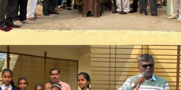 गोंडगाव विदयालयात क्रांतीज्योती साविञीबाई फुले यांची जयंती साजरी.!!!