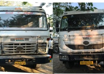 भडगाव पोलिसात दाखल गुन्ह्यातील २ डंपर फरार की,तहसीलदारांच्या आशीर्वादाने सोडले ? कायद्याला हरताळ.