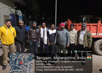 वाळू तस्करीविरोधात प्रशासन आक्रमक ट्रॅक्टर-ट्रॉली ताब्यात.!!!