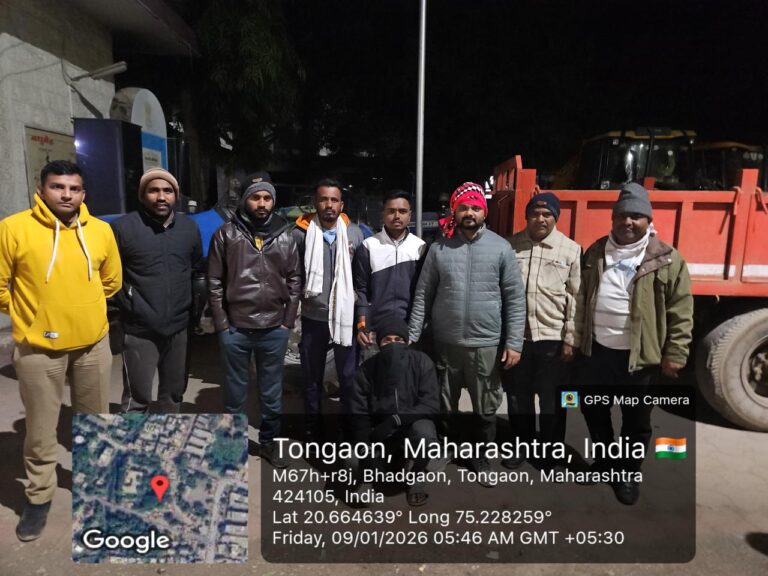 वाळू तस्करीविरोधात प्रशासन आक्रमक ट्रॅक्टर-ट्रॉली ताब्यात.!!!