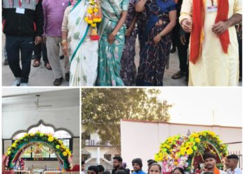 साई भक्तांच्या पायी दिंडीस नगरसेविका समीक्षा पाटील यांची भेट.!!!