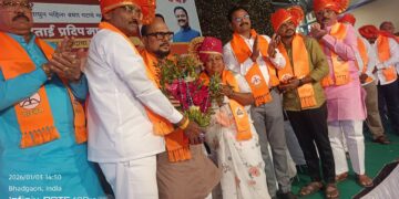 भडगावमध्ये महिलाराज्याचा ऐतिहासिक अध्याय”नगराध्यक्ष रेखाताई मालचे यांच्या पदग्रहण सोहळ्यात महिला सशक्तीकरणाचा ठाम निर्धार.!!!