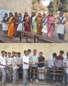 जय योगेश्वर माध्यमिक विद्यालय डांगर बु येथे इयत्ता 10 वीचा निरोप समारंभ व बक्षीस वितरण कार्यक्रम उत्साहात संपन्न.!!!