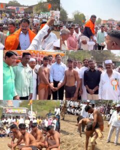 भडगाव येथे महाशिवरात्रीनिमित्त कुस्त्यांच्या आखाड्याने वेधले लक्ष