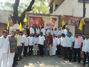 कजगाव येथे क्रांतीसुर्य महात्मा ज्योतिबा फुले जयंती उत्सवात साजरी