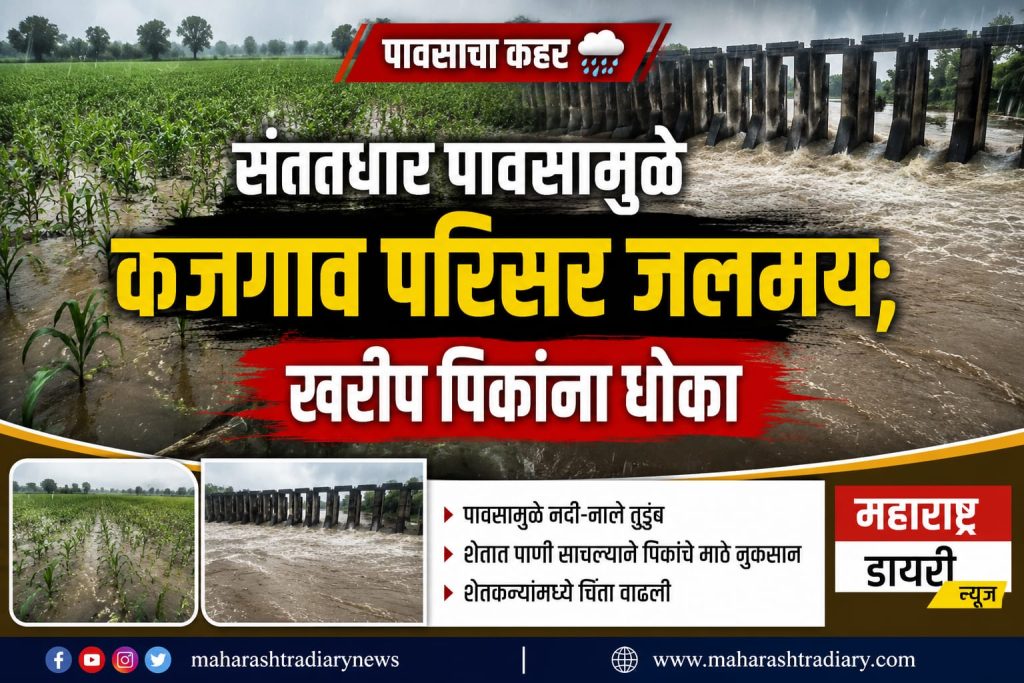 संततधार पावसामुळे कजगाव परिसर जलमय; खरीप पिकांना धोका 3 IMG 20260731 WA1510
